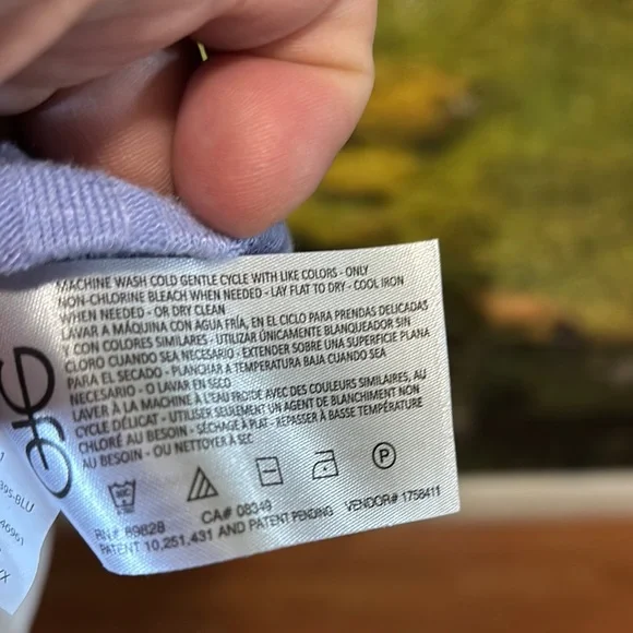 Women's Light Blue Top - Picture 4 of 5